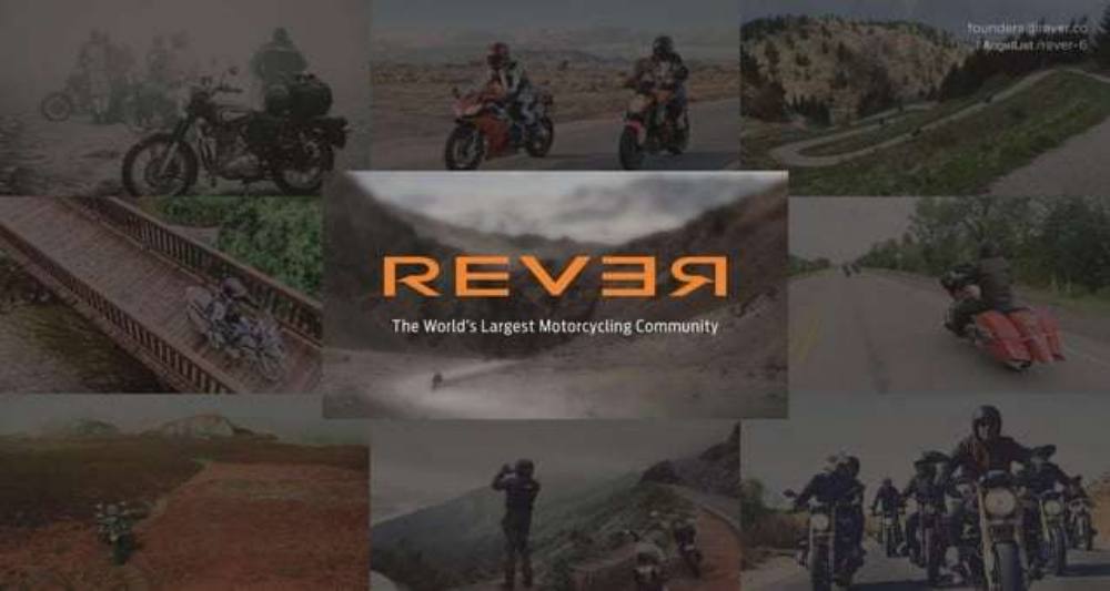 Rever pitch deck, cover slide