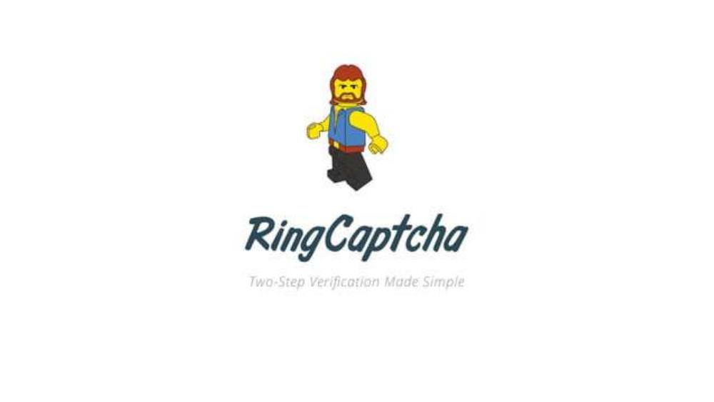 RingCaptcha pitch deck, cover slide