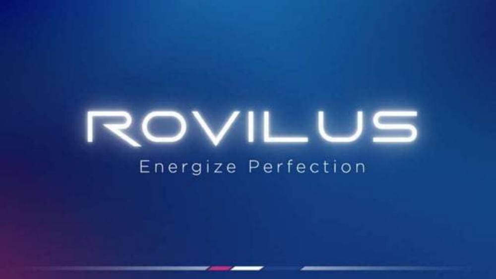 Rovilus pitch deck, cover slide