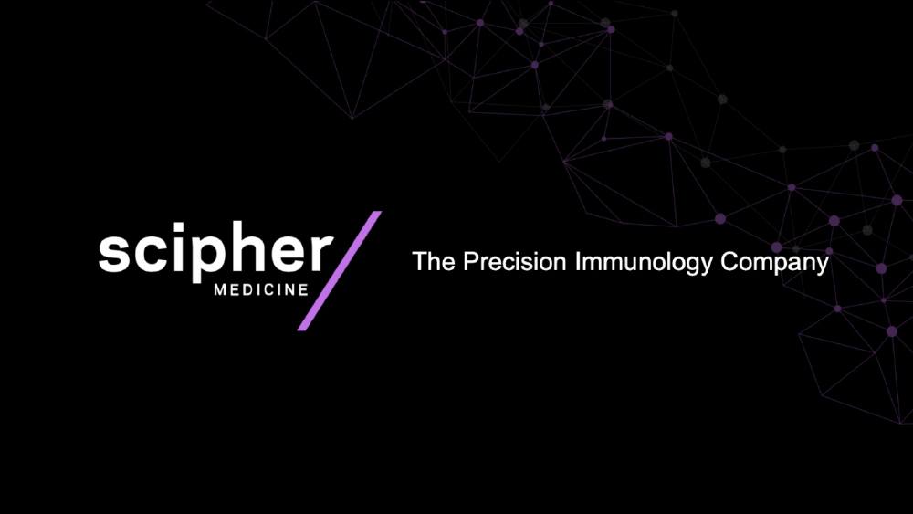 Scipher Medicine pitch deck, cover slide