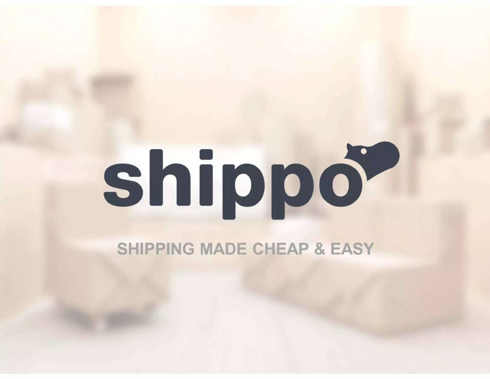 Shippo pitch deck, cover slide