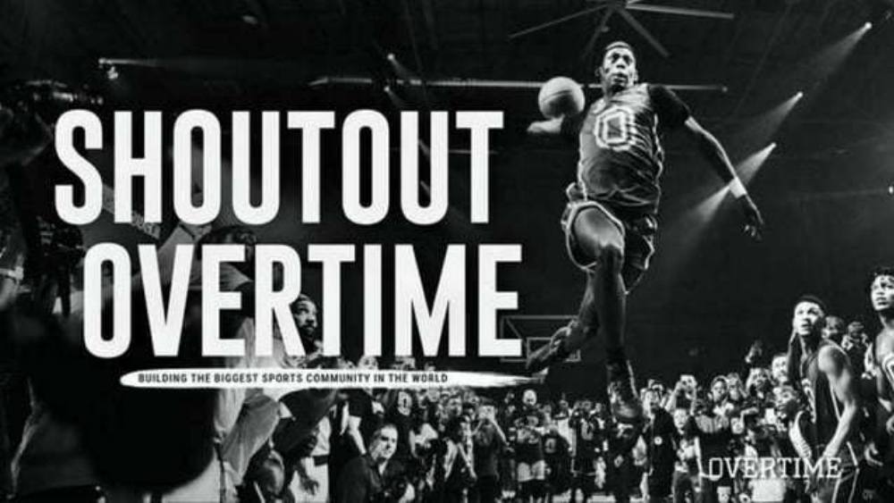 Shoutoutovertime pitch deck, cover slide