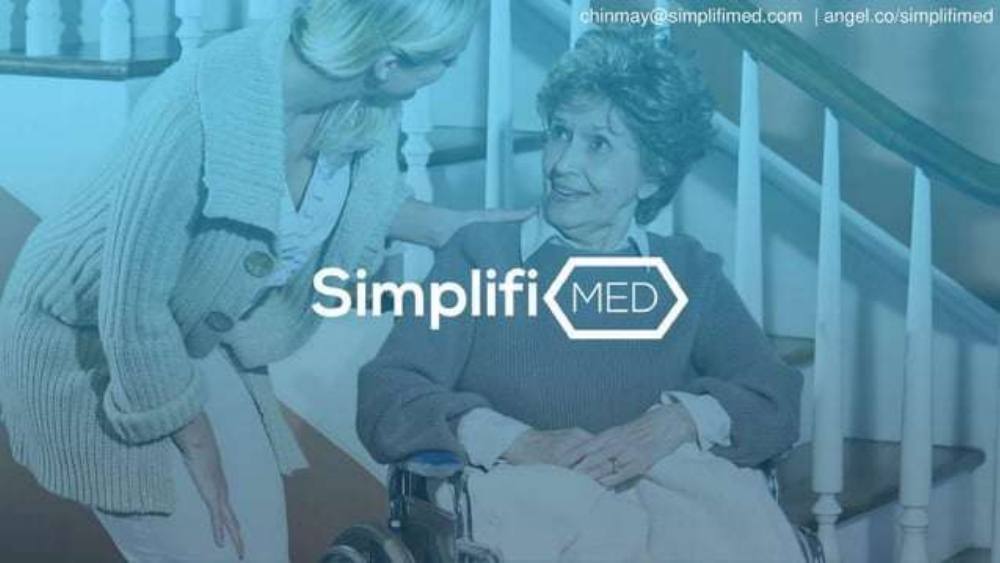 simplifiMED pitch deck, cover slide