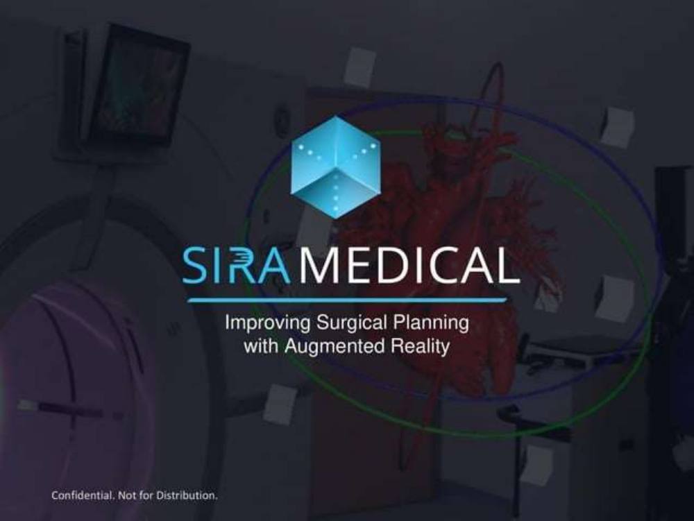 Siramedical pitch deck, cover slide
