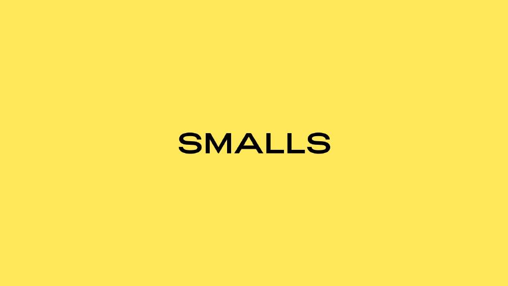 Smalls pitch deck, cover slide