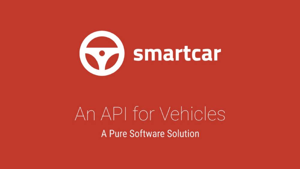 Smartcar pitch deck, cover slide
