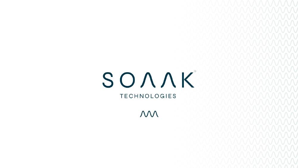 Soaak pitch deck, cover slide