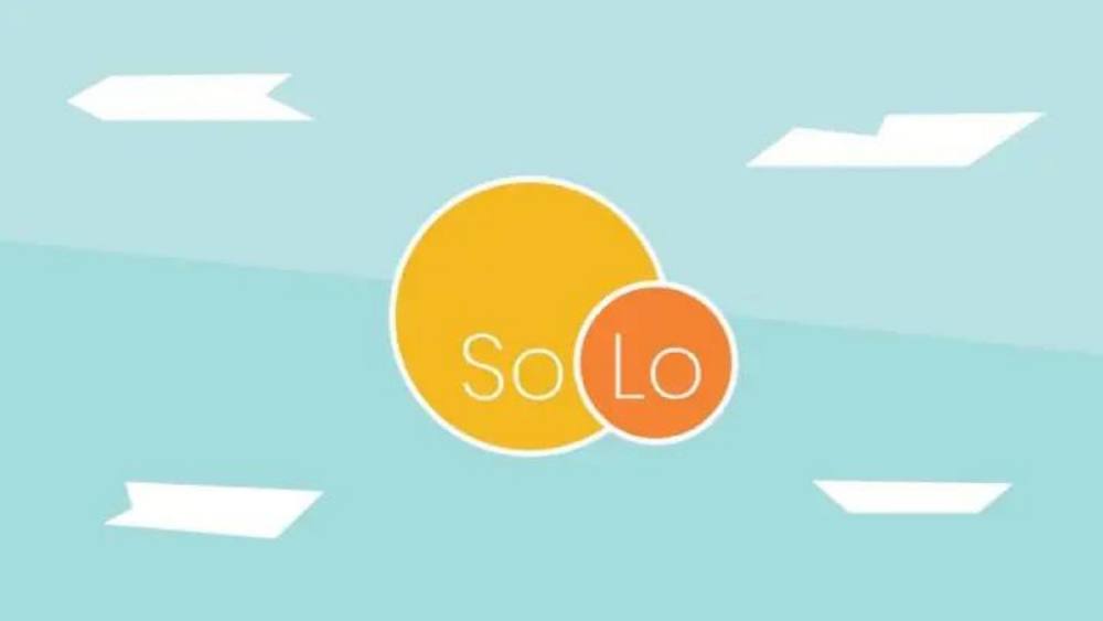 SoLo Funds pitch deck, cover slide