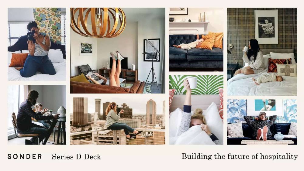 Sonder pitch deck, cover slide