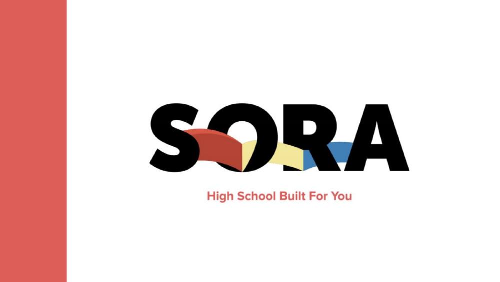 Sora pitch deck, cover slide