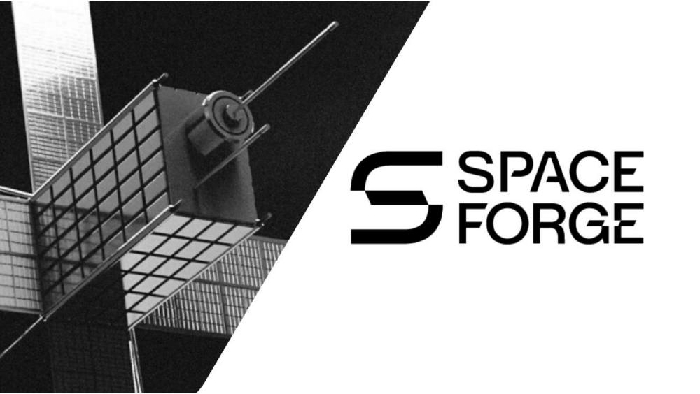Space Forge pitch deck, cover slide