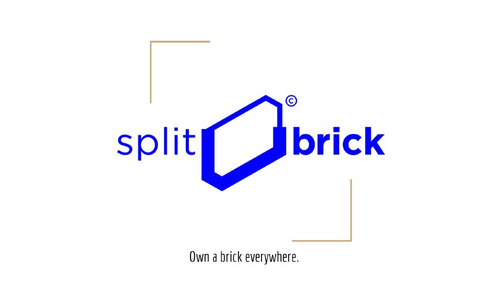 SplitBrick pitch deck, cover slide