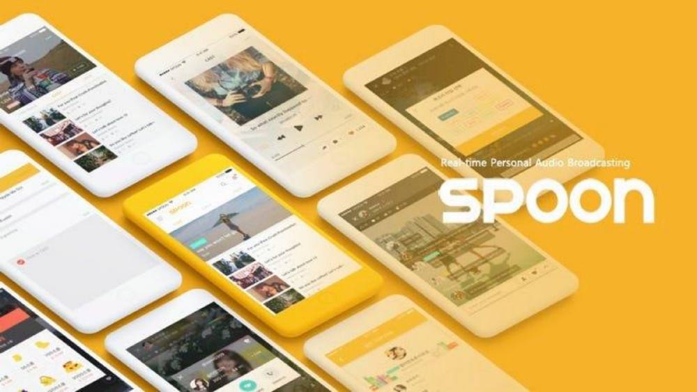 Spoon Radio pitch deck, cover slide