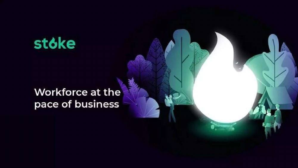 Stake pitch deck, cover slide