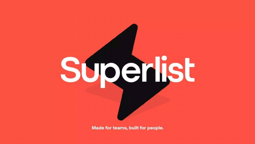 Superlist pitch deck, cover slide