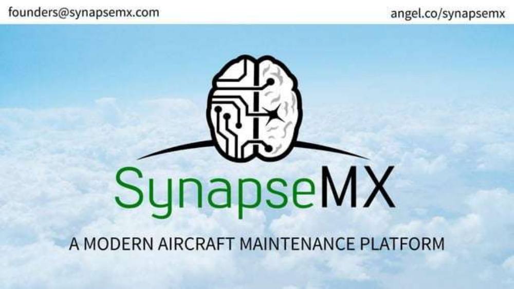 synapseMX pitch deck, cover slide