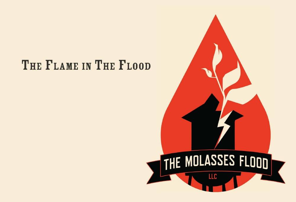 The Flame in the Flood pitch deck, cover slide