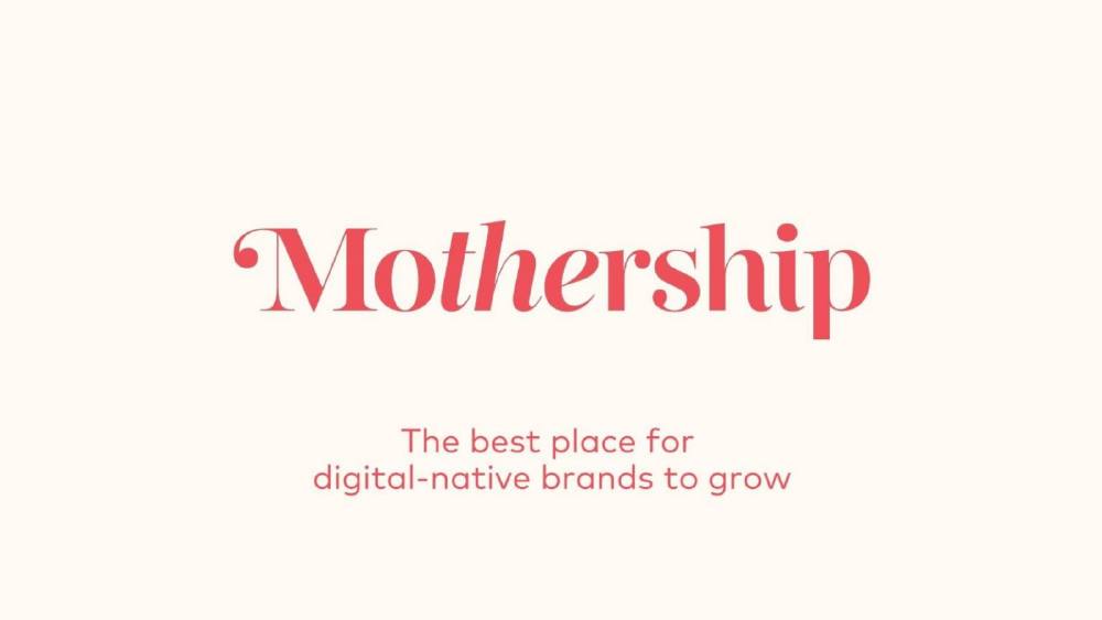 The Mothership pitch deck, cover slide