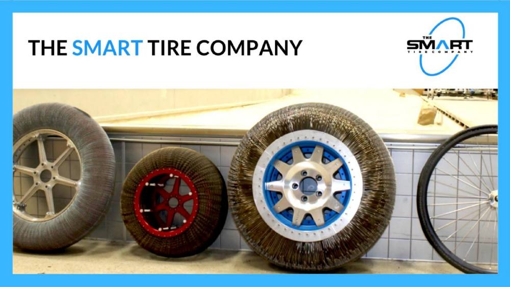The SMART Tire Company pitch deck, cover slide