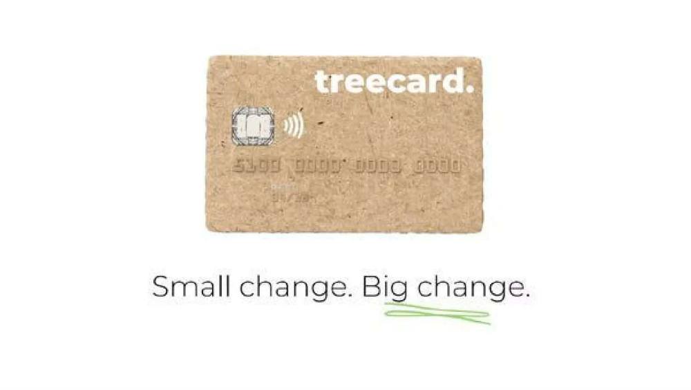 TreeCard pitch deck, cover slide