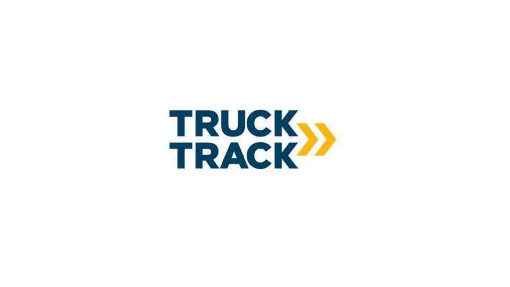 TruckTrack pitch deck, cover slide