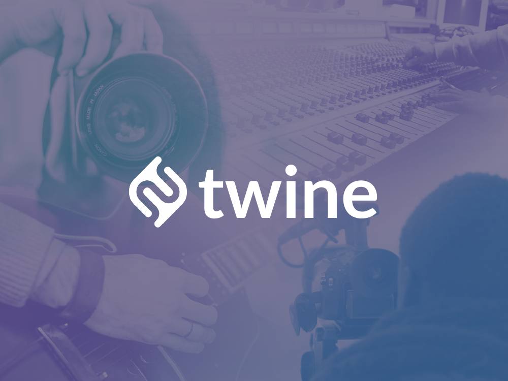 Twine pitch deck, cover slide