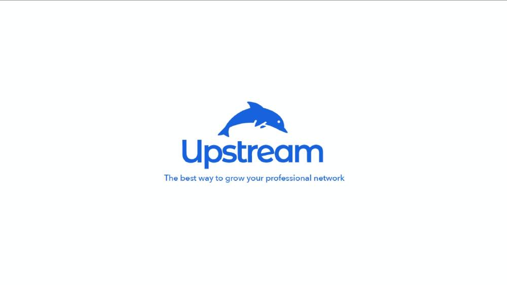 Upstream pitch deck, cover slide