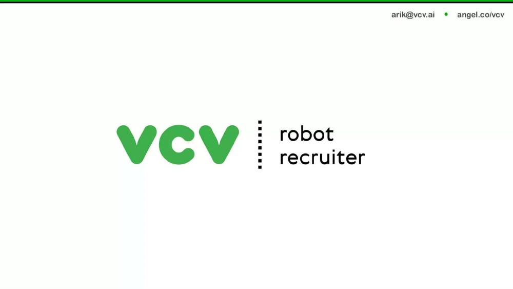 VCV pitch deck, cover slide