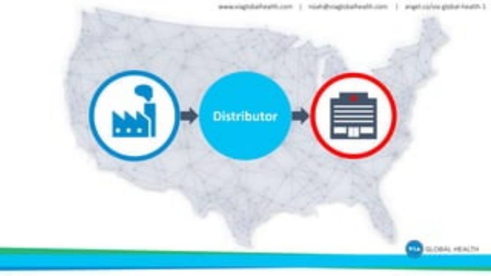 Via Global Health pitch deck, cover slide
