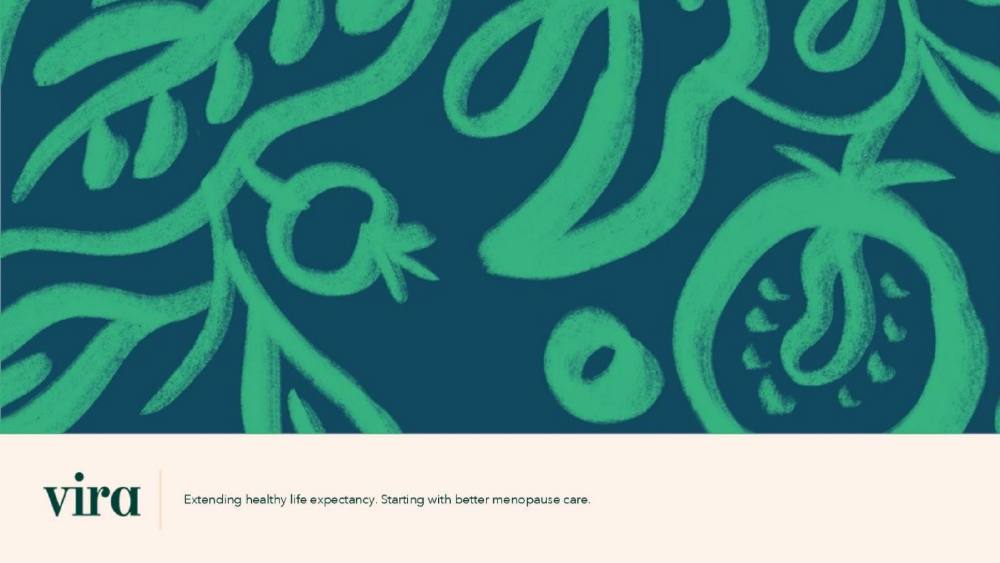 Vira Health pitch deck, cover slide