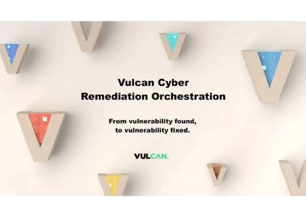 Vulcan pitch deck, cover slide