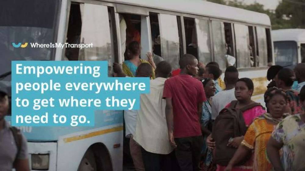 WhereIsMyTransport pitch deck, cover slide