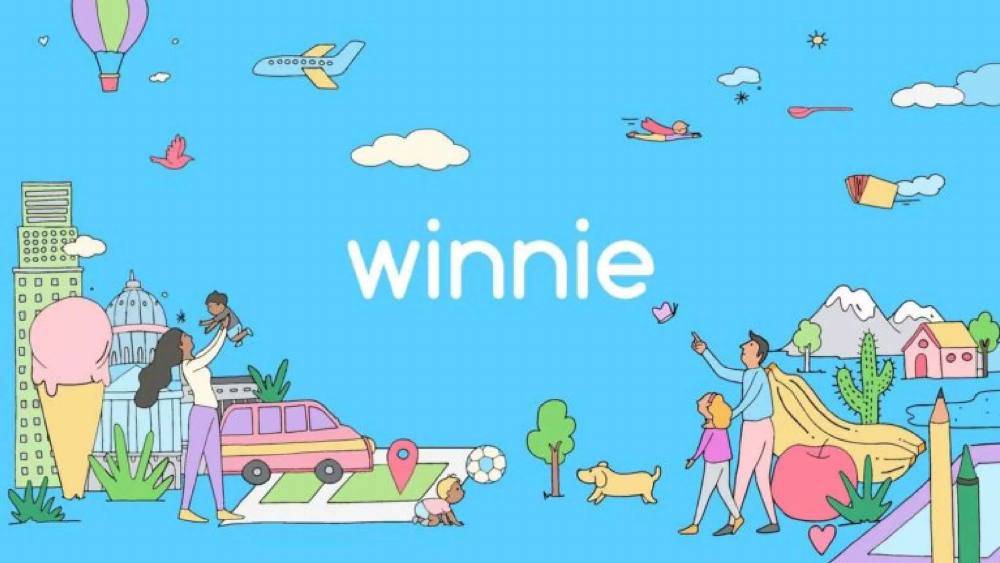 Winnie pitch deck, cover slide