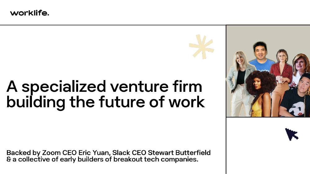WorkLife Fund 2 pitch deck, cover slide