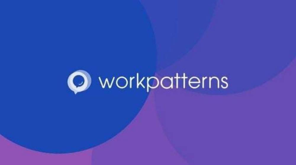 Workpatterns pitch deck, cover slide