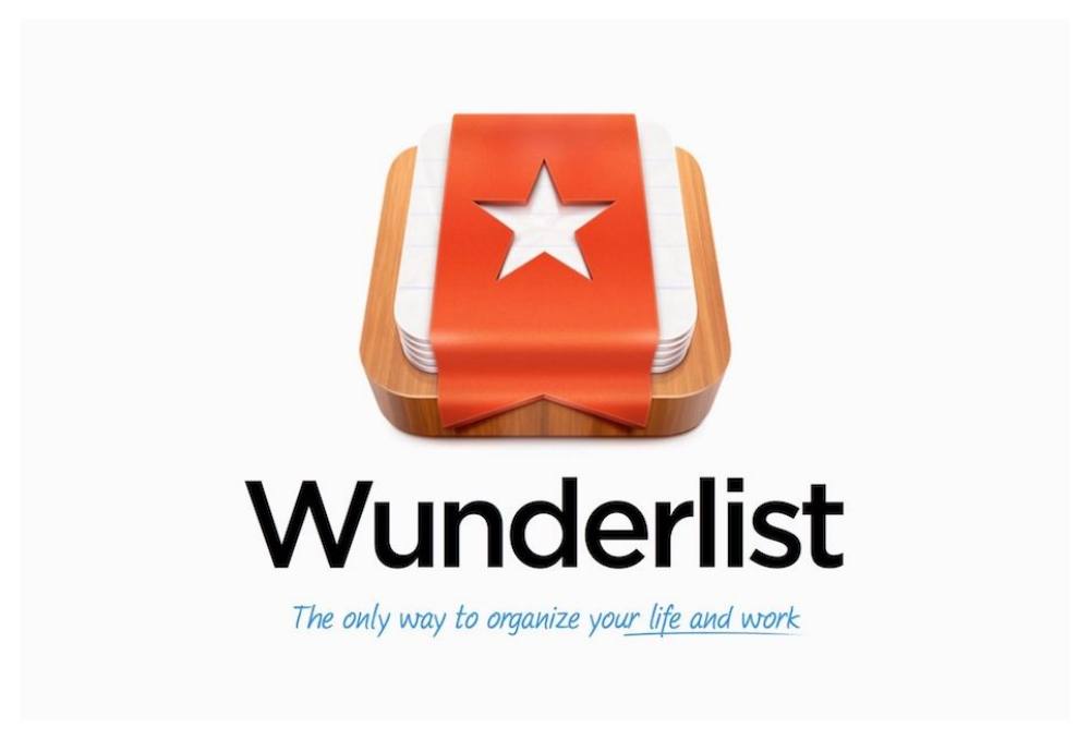 Wunderlist pitch deck, cover slide