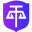 Grayscale security logo
