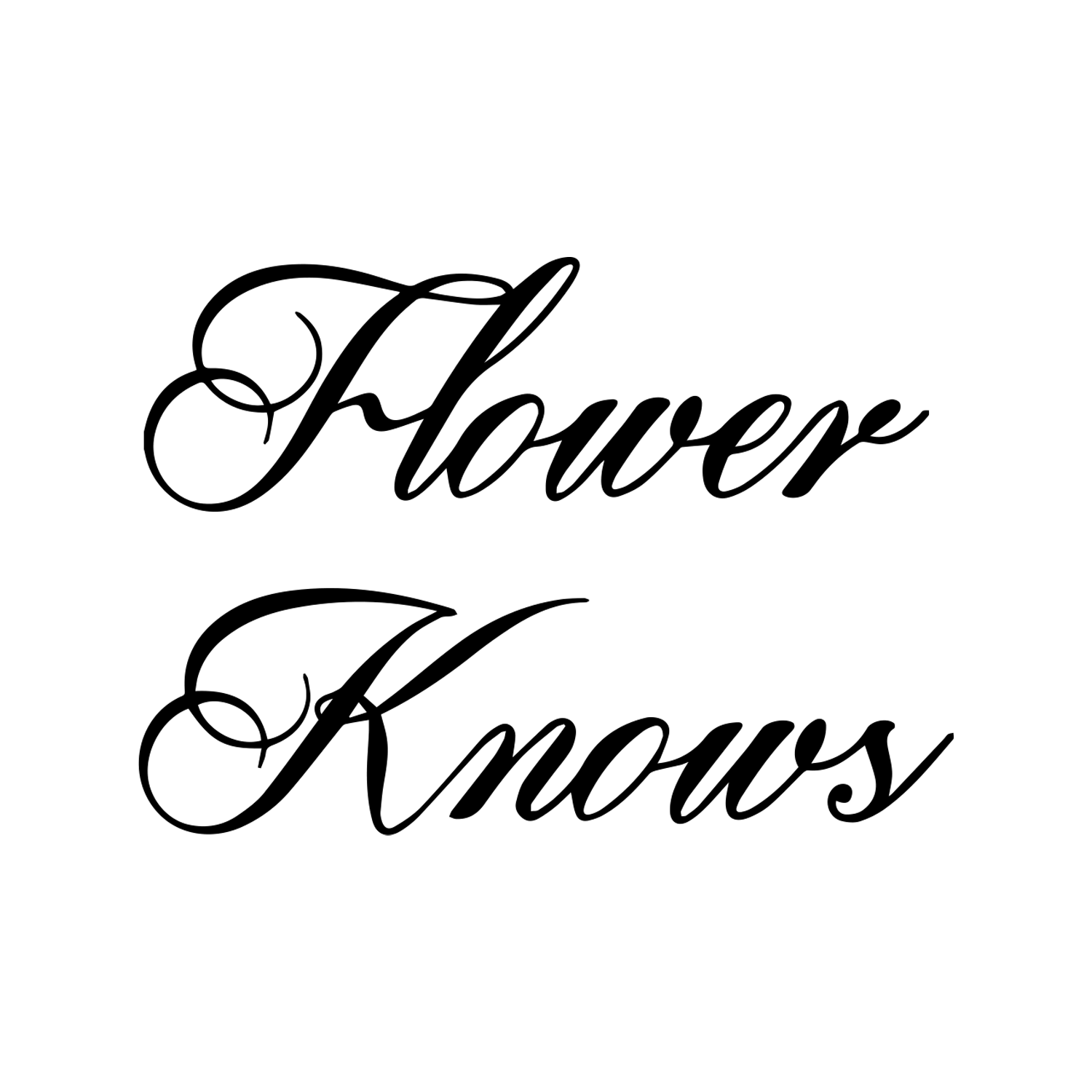 Flower Knows logo